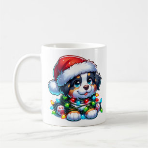 Mug Petit chien de montagne bernois de Noël