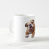 Mug Petit chien de taureau anglais mou - Chiot de chie (Devant gauche)