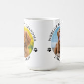 Mug Petit chien grand-mère Personnalisé Animaux de com (Centre)
