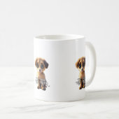 Mug Petit chiot (Devant droit)