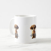 Mug Petit chiot (Devant gauche)