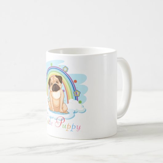 Mug petit chiot (Devant droit)