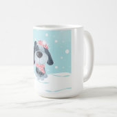 Mug Petit chiot, bébé (Devant droit)
