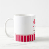 Mug Petit chiot de la Saint-Valentin (Gauche)