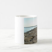 Mug Petit Compton, RI - brise-lames de point de (Centre)