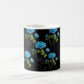 Mug Petit coussin à motif de bouquets de fleurs à l'aq