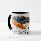 Mug Petit déjeuner à l'école de yoga (Devant gauche)