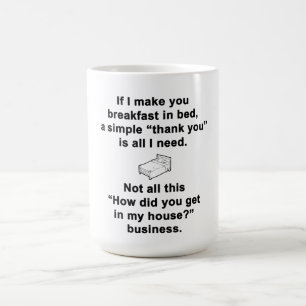 Mug Petit déjeuner au lit