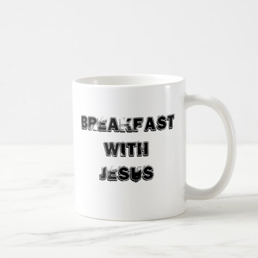 Mug Petit déjeuner avec Jésus (Droite)