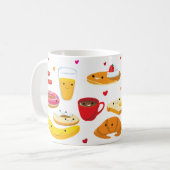 Mug Petit déjeuner bonjour ! (Devant gauche)