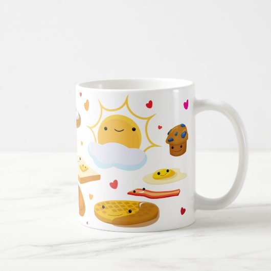 Mug Petit déjeuner bonjour ! (Droite)