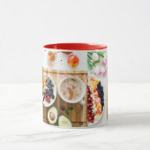 Mug petit déjeuner charmant (Centre)