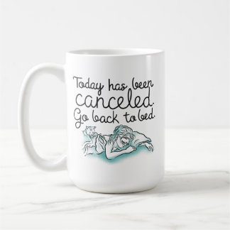 Mug Petit Déjeuner chez Tiffanys Retournez au Lit