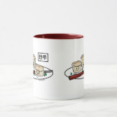 Mug Petit déjeuner coréen le Hangeul de dim sum de (Centre)