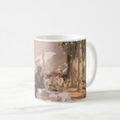 Mug Petit déjeuner dans la Loggia par John Singer Sarg (Devant droit)