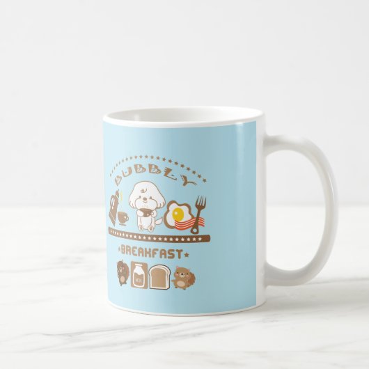 Mug Petit-déjeuner de Bubbly (Droite)