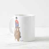 Mug Petit déjeuner de chasse à Fox (Devant gauche)