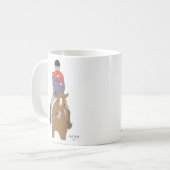 Mug Petit déjeuner de chasse à Fox (Devant gauche)