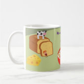 Mug Petit déjeuner de surveillance de la moo (Gauche)