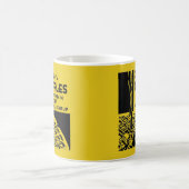 Mug Petit déjeuner d'or de gaufres (Centre)