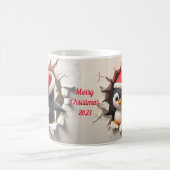 Mug Petit déjeuner en 3D de Noël (Centre)