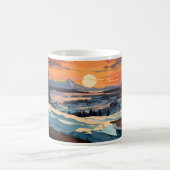 Mug Petit-Déjeuner, Hiver Et Soleil (Centre)