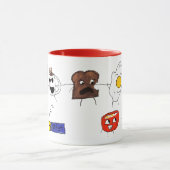 Mug Petit déjeuner, lard et tous impressionnants (Centre)