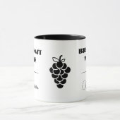 Mug Petit-déjeuner Musique à vin (Centre)