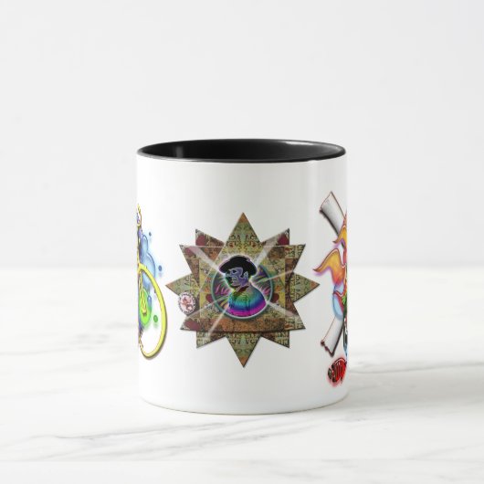 Mug Petit déjeuner psychédélique (Centre)