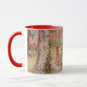 Mug Petit-déjeuner sous le big Birch par Carl Larsson (Gauche)