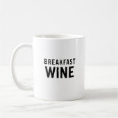 Mug Petit-déjeuner Vin amusant (Gauche)