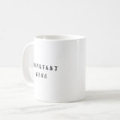 Mug Petit-déjeuner Vin Drôle Cute Trendy Citation (Devant gauche)