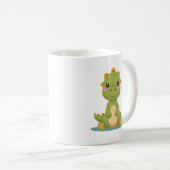 Mug petit dinosaure mignon (Devant droit)