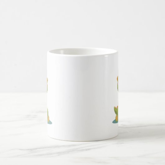Mug petit dinosaure mignon (Centre)