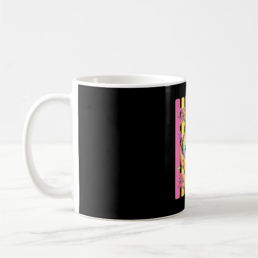Mug Petit doudou rayé arc-en-ciel tout doux (Gauche)