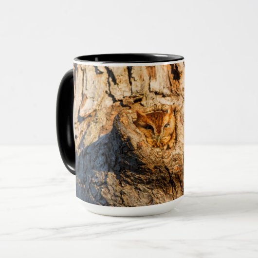 Mug Petit-duc de l'Est (Devant gauche)