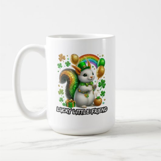 Mug Petit écureuil ami chanceux (Gauche)