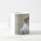 Mug Petit écureuil gris doux et souple (Devant gauche)
