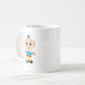 Mug Petit elfe magique mignon (Devant gauche)