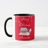 Mug Petit escargot de noël (Gauche)