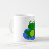 Mug Petit étang génial de grenouille (Devant gauche)