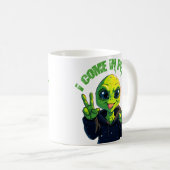 Mug petit extraterrestre (Devant droit)
