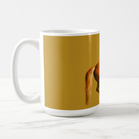 Mug Petit-fils de Godolphin Arabian, Whistlejacket (Gauche)