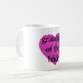 Mug Petit-fils de la mariée (Devant gauche)