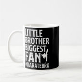 Mug Petit Frère Plus Grand Ventilateur Karate Bro Fier (Gauche)