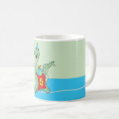 Mug Petit garçon, 5e anniversaire Dinosaur (Devant droit)