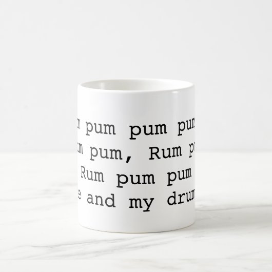 Mug Petit garçon de batteur (Centre)