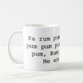 Mug Petit garçon de batteur (Gauche)