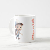 Mug Petit garçon de retour à l'école (Devant gauche)