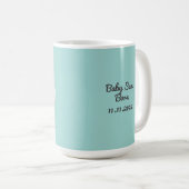 Mug petit garçon faire-part de naissance (Devant droit)